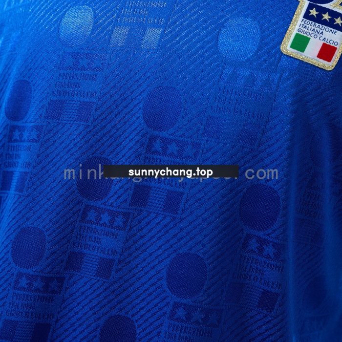 Italy 1994 Home Retro Jersey - 图片 3