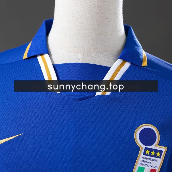 Italy 1996 Home Retro Jersey - 图片 5
