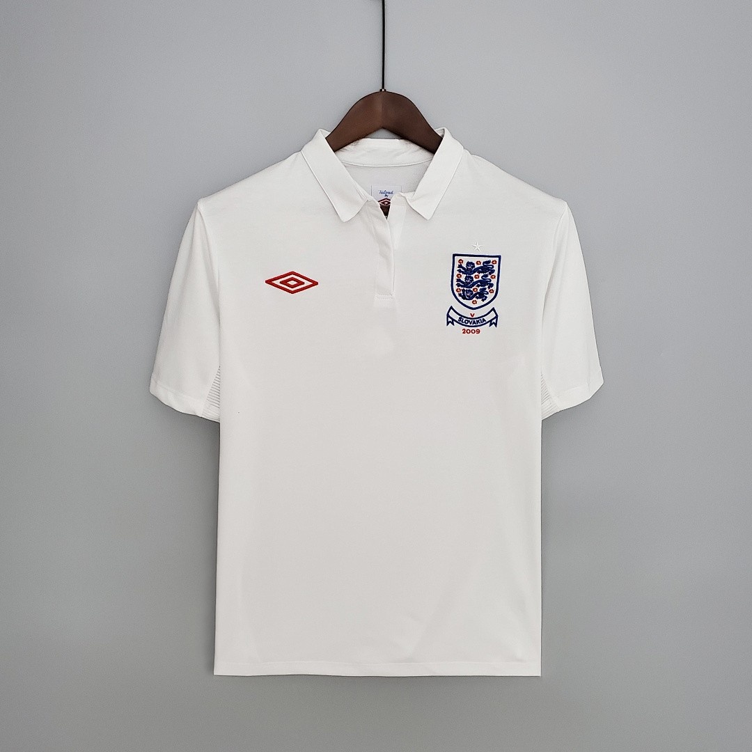 2010 England Home Retro Shirt