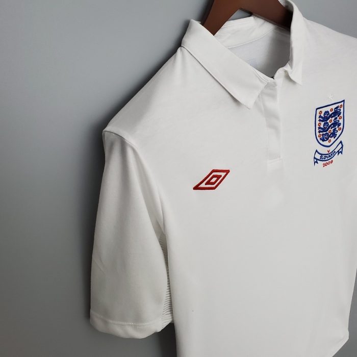 2010 England Home Retro Shirt - 图片 4
