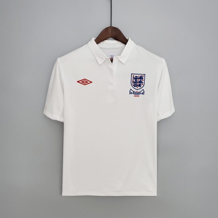 2010 England Home Retro Shirt - 图片 7