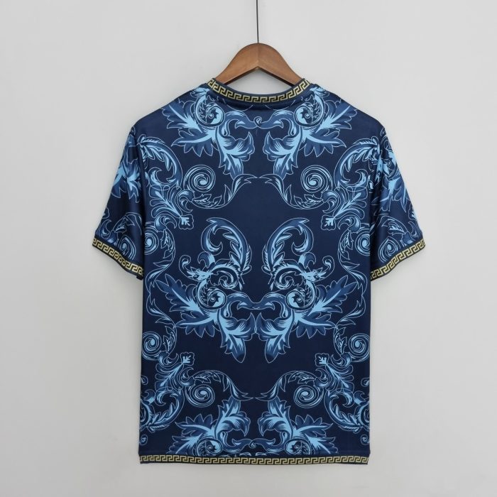 2022 Italy Blue Football Shirt - 图片 2