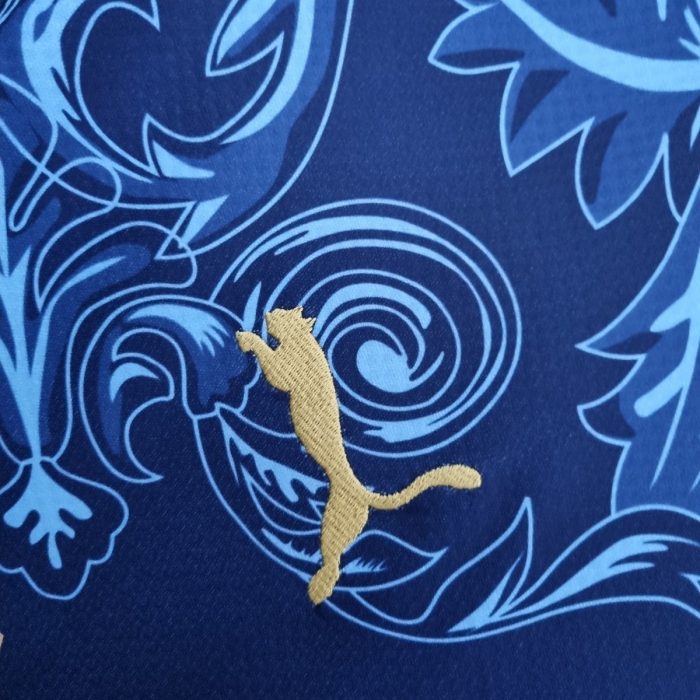 2022 Italy Blue Football Shirt - 图片 6