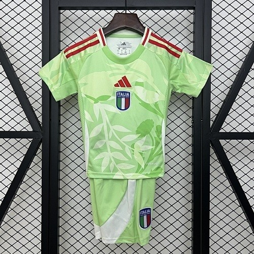 Italy 2025 Away Kids Jersey