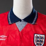 England 1990 Away Retro Jersey - 图片 5