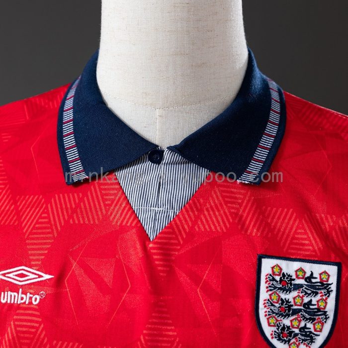 England 1990 Away Retro Jersey - 图片 5