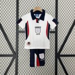 England 1998 Home Kids Jersey