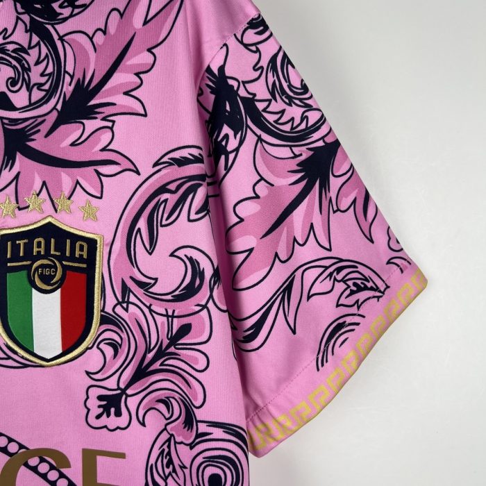 Italy 2023-2024 Special Edition Pink Jersey - 图片 5
