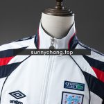 England 1998 Retro Windbreaker - White - 图片 9