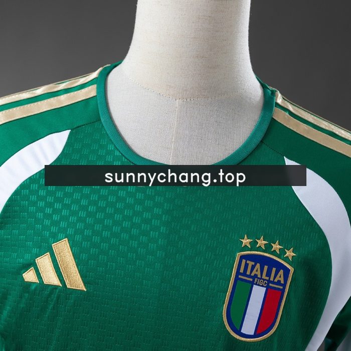 Italy 2026 Training Jersey - Green - 图片 8