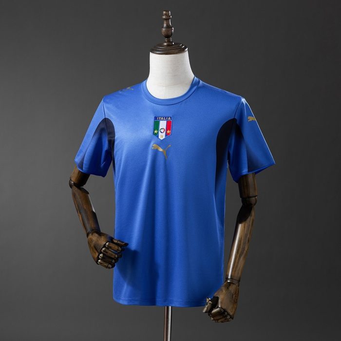 Italy 2006 Home Retro Jersey - 图片 6