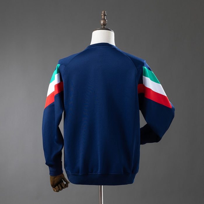 Italy Navy Blue Sweatshirt - 图片 3