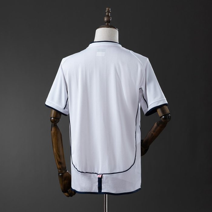 England 2002 Home Retro Long Sleeve Jersey - 图片 7