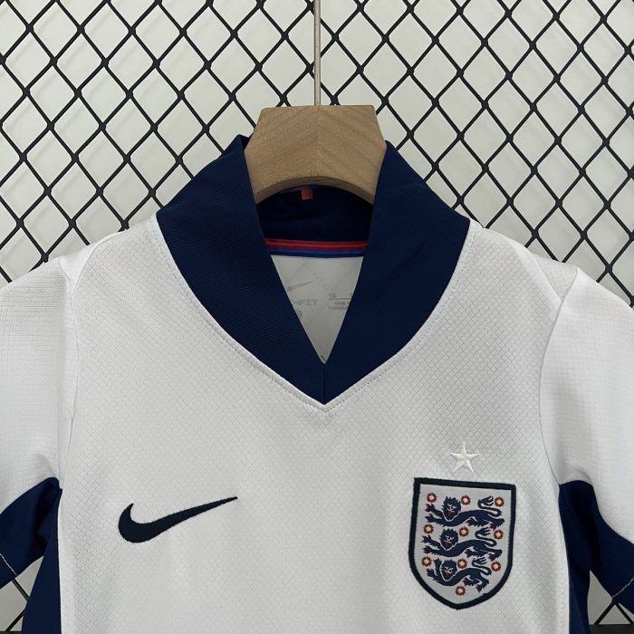 2024 England Home Kids Jersey - 图片 5