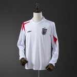 England 2006 Home Retro Long Sleeve Jersey