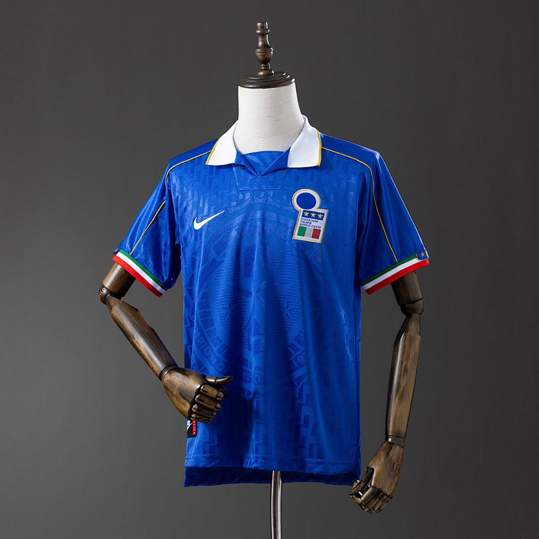 JER-7400_1 Italy 1995 Home Retro Jersey - 图片 1