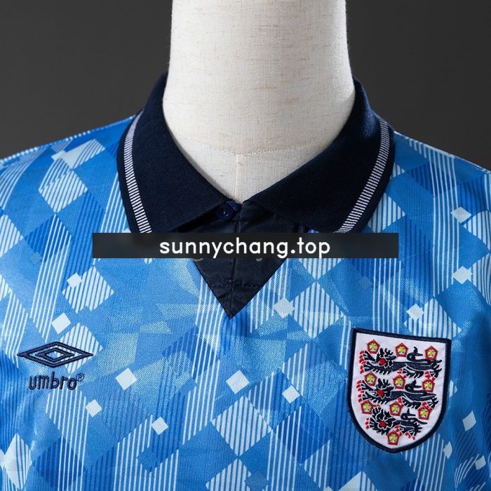 England 1990 Second Away Retro Jersey - 图片 5
