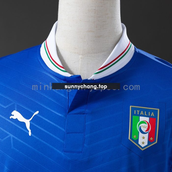 Italy 2012 Home Retro Jersey - 图片 5