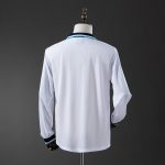 England 1996 Home Long Sleeve Retro Jersey - 图片 5