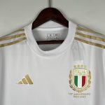 2023 Italy 125th Anniversary White Jersey - 图片 3