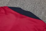 England 24/25 Half-Zip Jacket Maroon - 图片 3