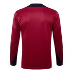 England 24/25 Half-Zip Jacket Maroon - 图片 7