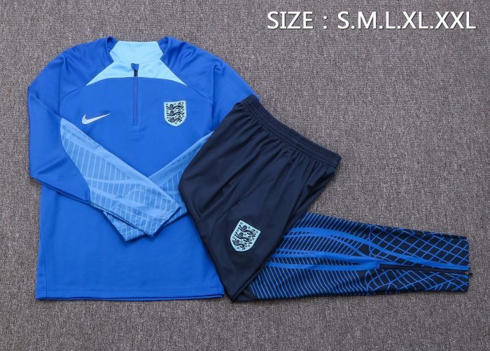 England 22/23 Half-Zip Jacket - 图片 6