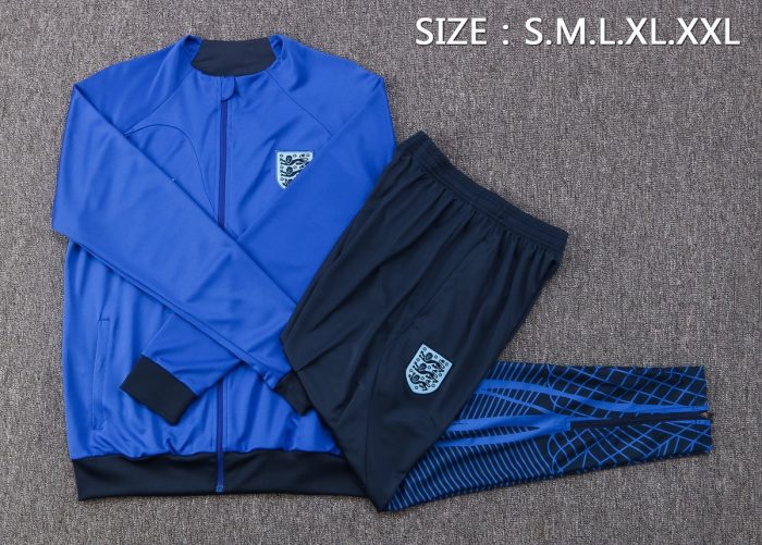 England 22/23 Long Zipper Jacket - 图片 2