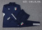 Italy 23/24 Half-Zip Jacket Blue - 图片 2