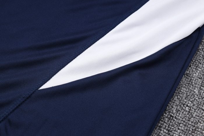 Italy 23/24 Half-Zip Jacket Blue - 图片 3