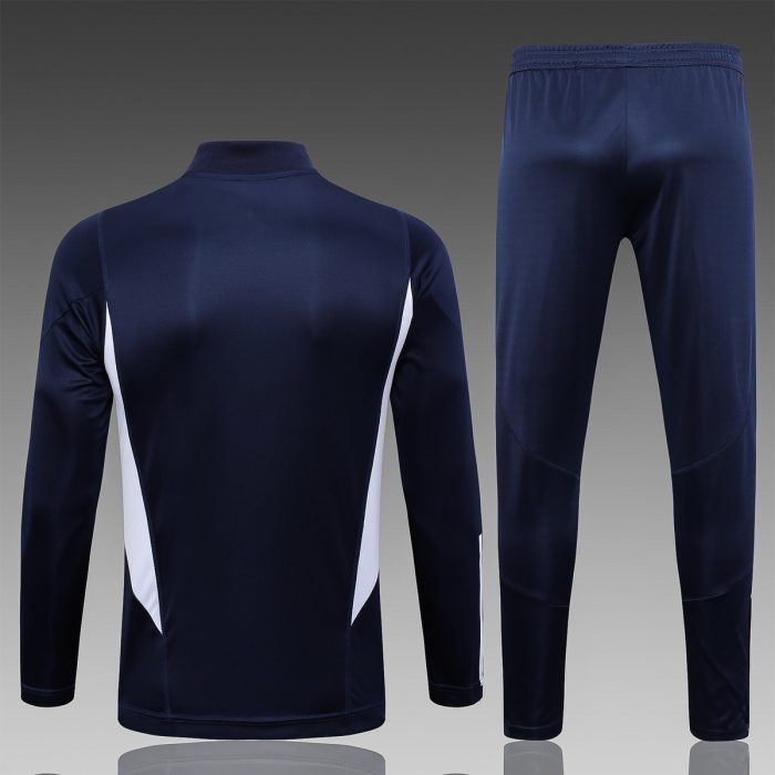 Italy 23/24 Half-Zip Jacket Blue - 图片 7