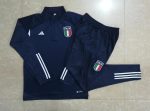 Italy 23/24 Half-Zip Jacket Blue - 图片 9