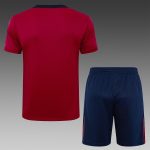 England 24-25 Maroon Short Sleeve Training Kit - 图片 6