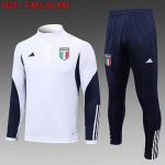 Italy 23-24 White Half-Zip Jacket