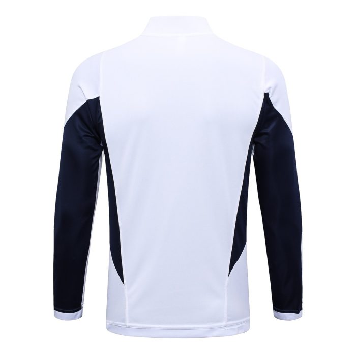 Italy 23-24 White Half-Zip Jacket - 图片 8