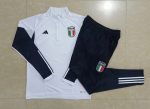 Italy 23-24 White Half-Zip Jacket - 图片 9