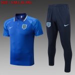 England 22/23 Polo Shirt Colorful Blue