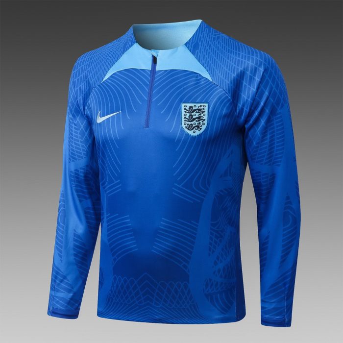 England 22/23 Half-Zip Jacket (Spray Ink) - 图片 9