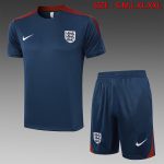 England 24-25 Blue Short Sleeve Training Suit