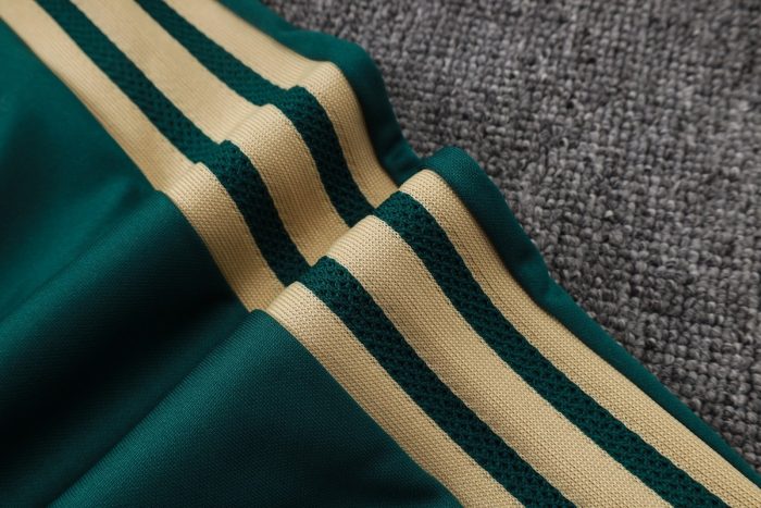 Italy Long Zipper Jacket Dark Green - 图片 5