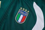 Italy Long Zipper Jacket Dark Green - 图片 6