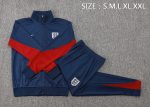 England 24-25 Long Zipper Jacket Navy Blue - 图片 2