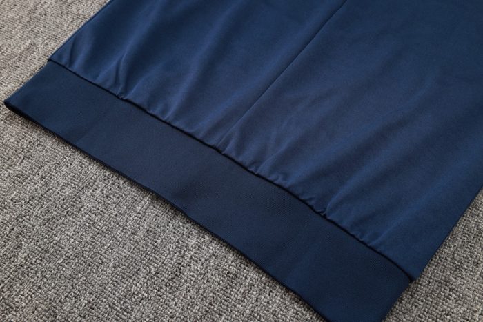 England 24-25 Long Zipper Jacket Navy Blue - 图片 3
