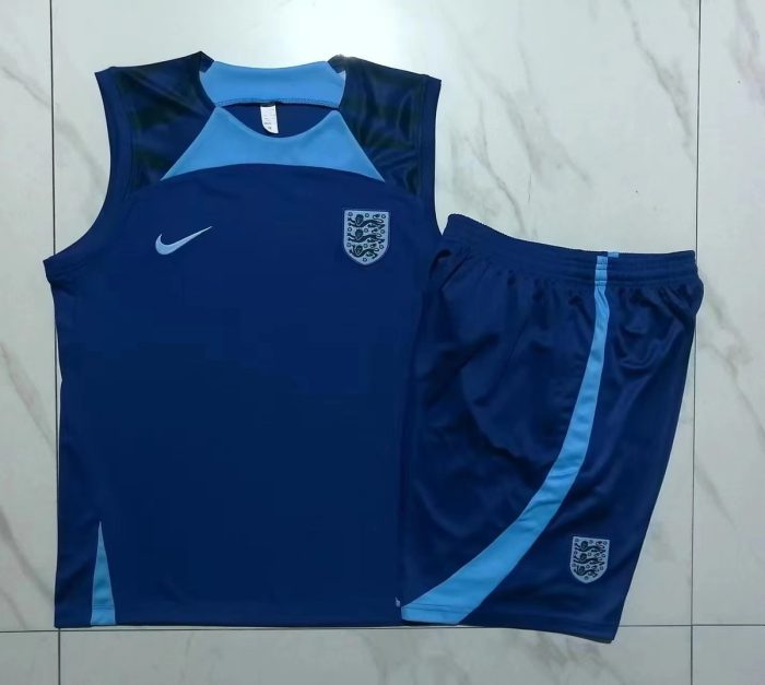 England 23-24 Blue Vest - 图片 9