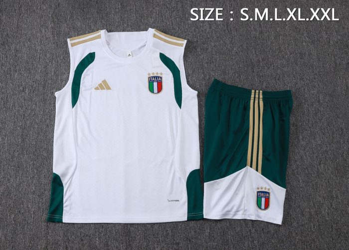Italy White Vest - 图片 2