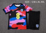 England Colorful Short Sleeve Training Shirt - 图片 2