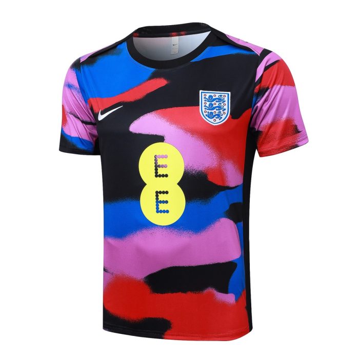 England Colorful Short Sleeve Training Shirt - 图片 8