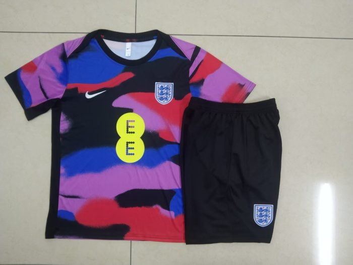 England Colorful Short Sleeve Training Shirt - 图片 9