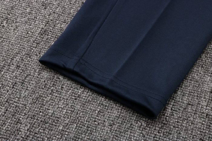 England 22/23 Blue Long Zip Jacket with Hood - 图片 3