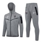 England 24/25 Long Zip Jacket Grey - 图片 3